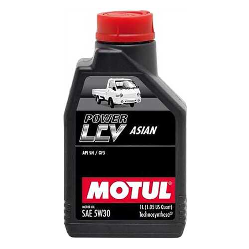 Моторное масло Motul Power LCV Asian 5W-30 1л в ТНК