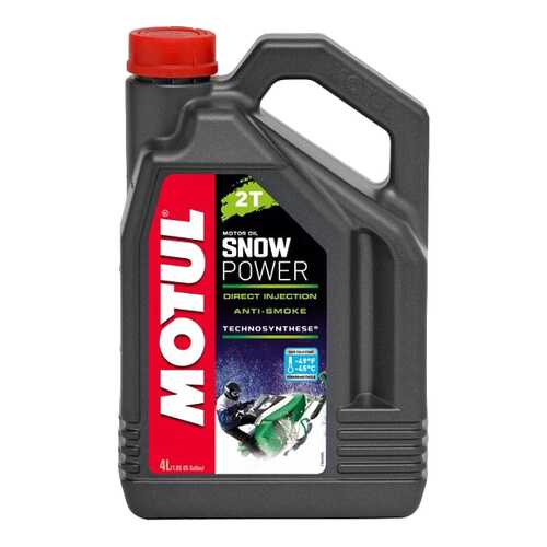 Моторное масло Motul Snowpower 2T 5W-30 4л в ТНК