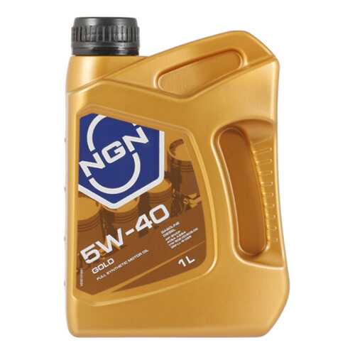 Моторное масло NGN Gold 5W-40 1л в ТНК