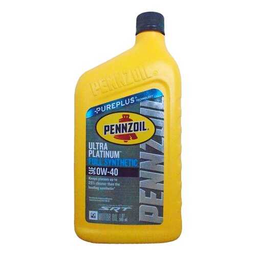 Моторное масло PENNZOIL Ultra Platinum Full Synthetic Motor Oil SAE 0W-40 (0,946л) в ТНК