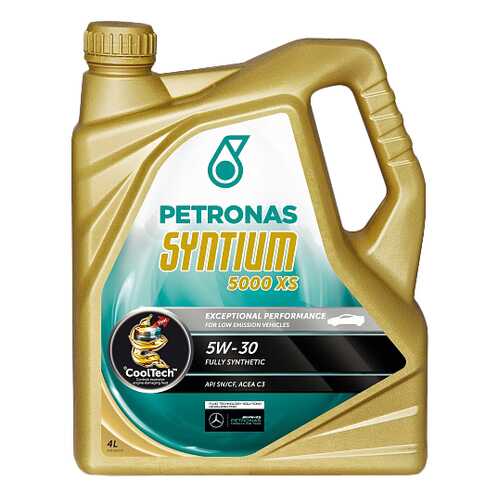 Моторное масло Petronas Syntium 5000 XS 5W-30 4л в ТНК
