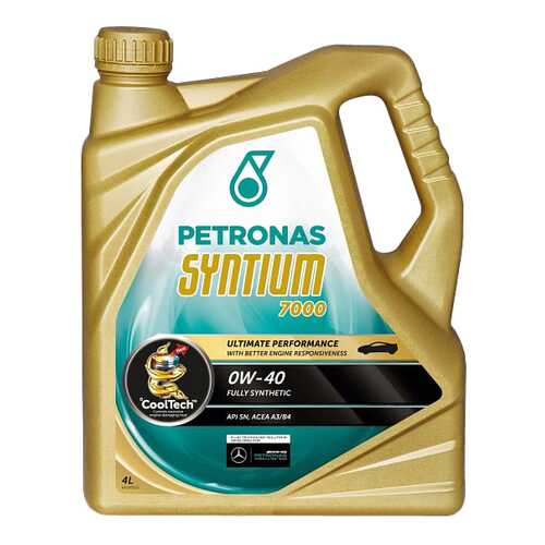 Моторное масло Petronas Syntium 7000 0W-40 4л в ТНК