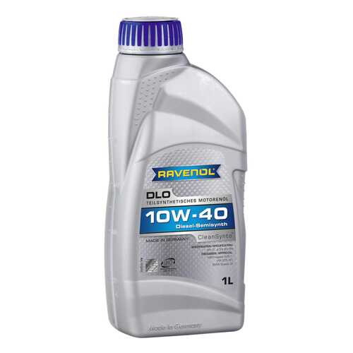 Моторное масло Ravenol DLO SAE 10W-40 1л в ТНК