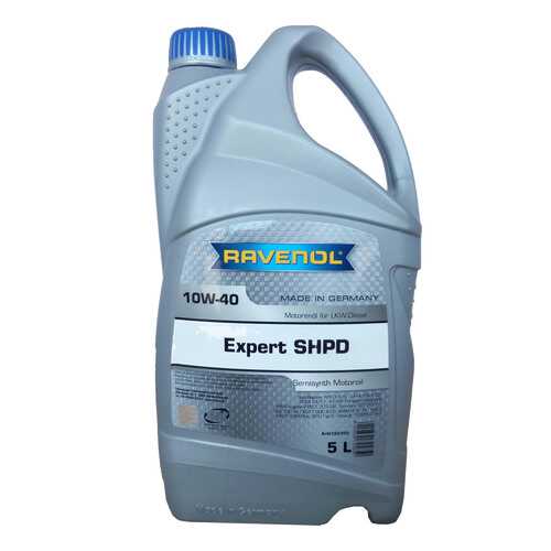 Моторное масло Ravenol Expert SHPD SAE 10W-40 5л в ТНК
