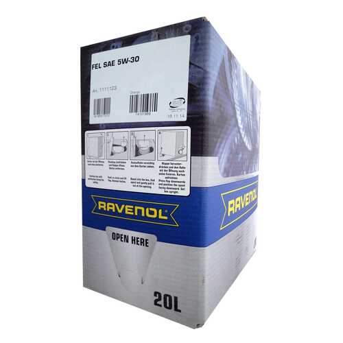 Моторное масло Ravenol FEL SAE 5W-30 20л в ТНК