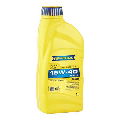Моторное масло Ravenol Formel Super SAE 15W-40 1л в ТНК