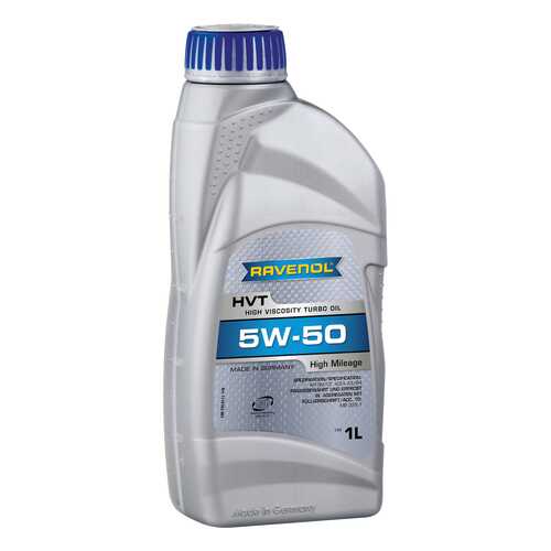 Моторное масло Ravenol HVT High Viscosity Turbo Oil SAE 5W-50 1л в ТНК