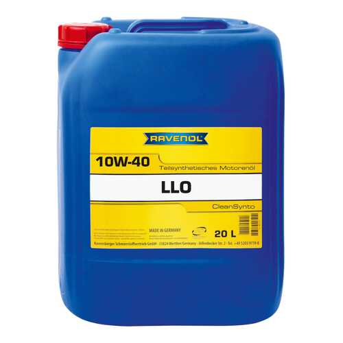 Моторное масло Ravenol LLO SAE 10W-40 20л в ТНК