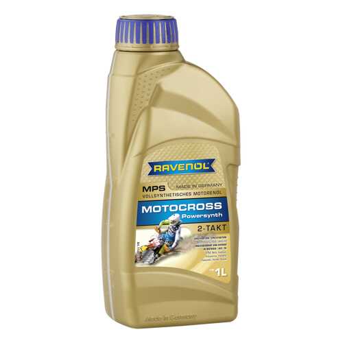 Моторное масло Ravenol Motocross Powersynth 2T 20W-50 1л в ТНК