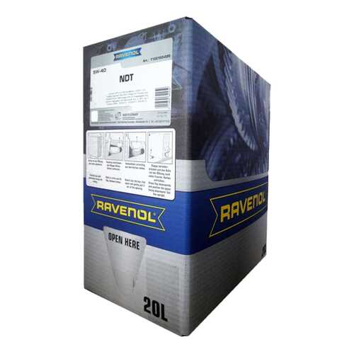 Моторное масло Ravenol NDT 5w-40 20л в ТНК