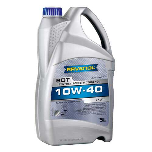 Моторное масло Ravenol SDT Super Duty Truck SAE 10W-40 5л в ТНК