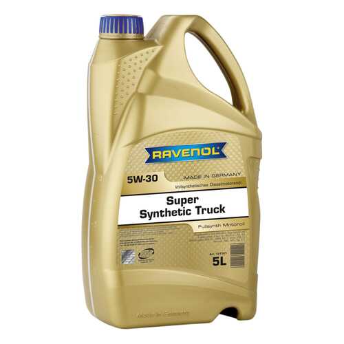 Моторное масло Ravenol Super Synthetic Truck SAE 5W30 5л в ТНК