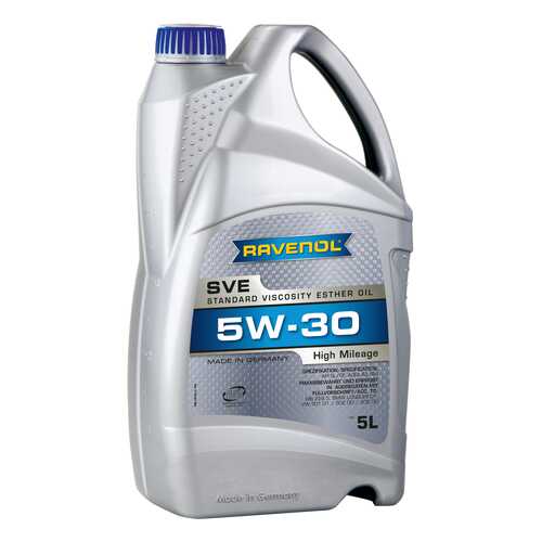 Моторное масло Ravenol SVE Standard Viscosity Ester Oil SAE 5W-30 5л в ТНК