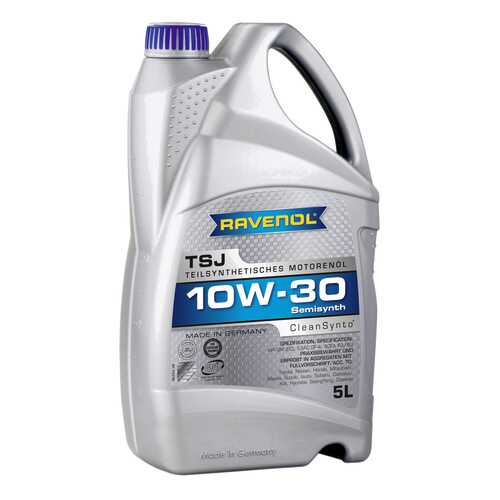 Моторное масло Ravenol TSJ SAE 10W-30 5л в ТНК