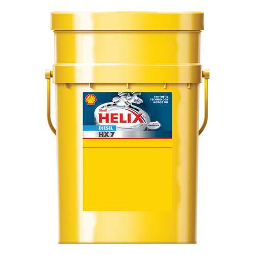 Моторное масло Shell Helix HX7 Diesel 10W-40 20л в ТНК