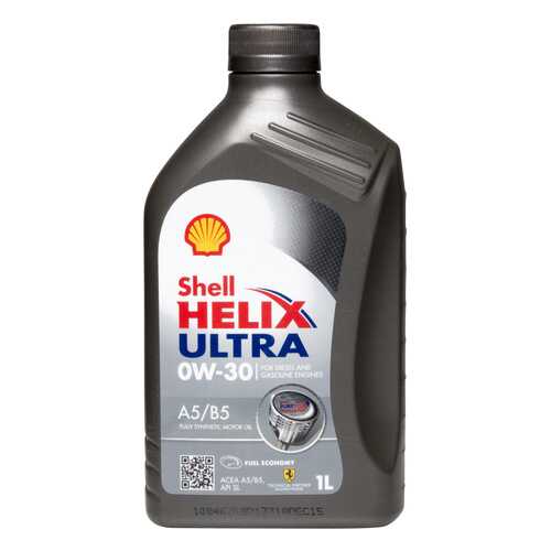 Моторное масло Shell Helix Ultra 0w-30 1л в ТНК