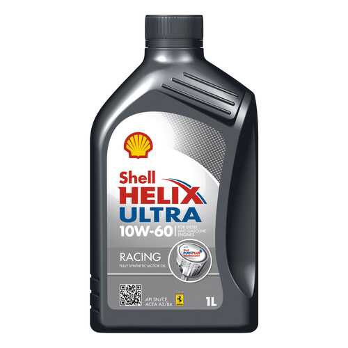 Моторное масло Shell Helix Ultra Racing 10W-60 1L в ТНК