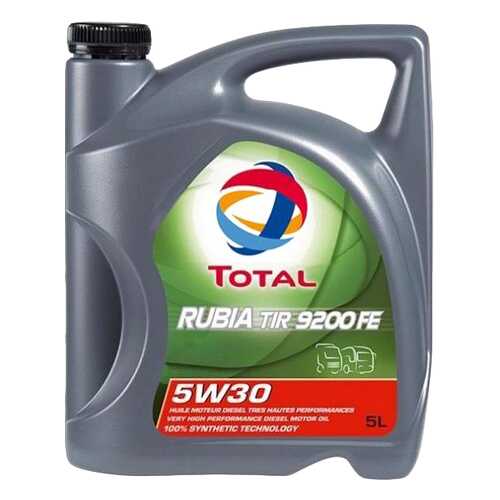 Моторное масло Total Rubia TIR 9200 FE 5W-30 5л в ТНК