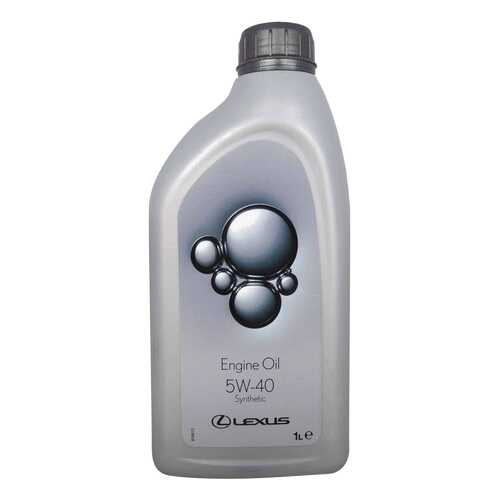Моторное масло Toyota Lexus Engine Oil Synthetic 5W-40 1л в ТНК