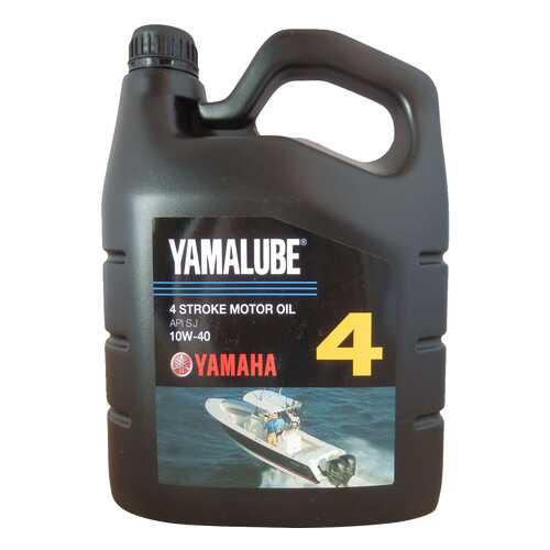 Моторное масло Yamaha Yamalube 4 Stroke SAE 10W-40 4л в ТНК