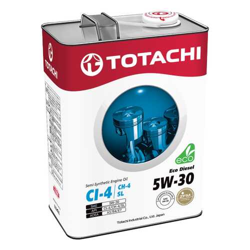 TOTACHI Eco Diesel Semi-Synthetic CI-4/CH-4/SL 5W-30 6л в ТНК