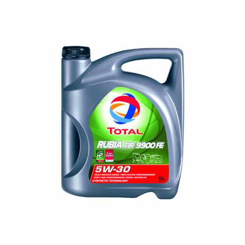 TOTAL 195097 масло моторное total rubia tir 9900 fe 5w30 5 л 195097 в ТНК