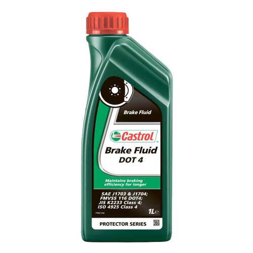 Тормозная жидкость Castrol Brake Fluid DOT4 1л 157D5A в ТНК