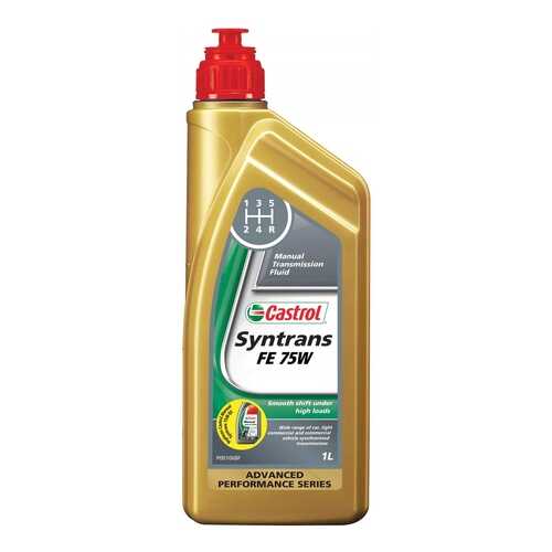 Масло трансмиссионное Castrol syntrans fe 75w 1л 15516d в ТНК