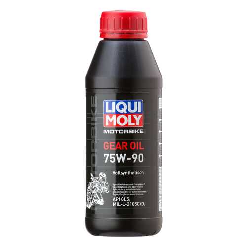 Трансмиссионное масло LIQUI MOLY Motorbike Gear Oil 75w90 0.5л 7589 в ТНК