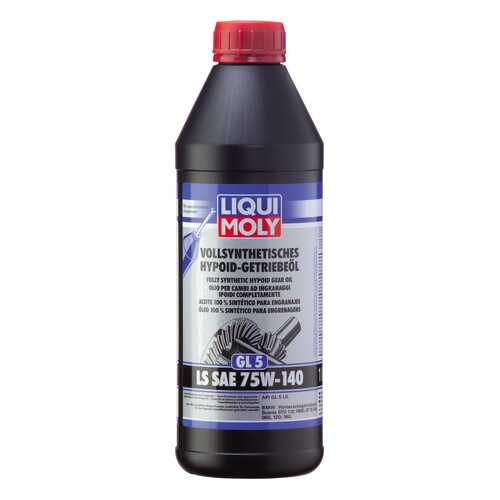 Трансмиссионное масло LIQUI MOLY ollsynthetisches Hypoid-Getriebeoil 75w140 1л 8038 в ТНК