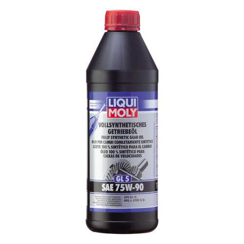 Трансмиссионное масло LIQUI MOLY Vollsynthetisches Getriebeoil 75w90 1л 1950 в ТНК