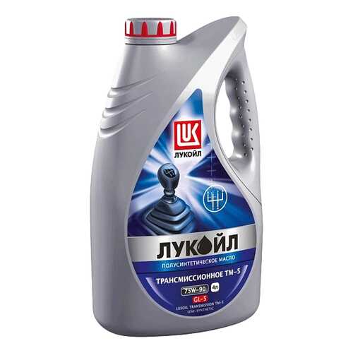 Трансмиссионное масло LUKOIL 75w90 4л 19545 в ТНК
