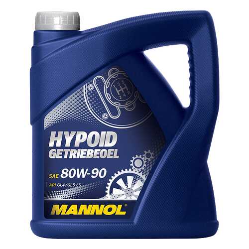 Трансмиссионное масло MANNOL 80w90 4л 1354 в ТНК