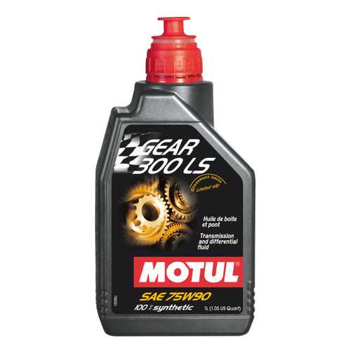 Трансмиссионное масло MOTUL Gear 300 LS 75w90 1л 105778 в ТНК