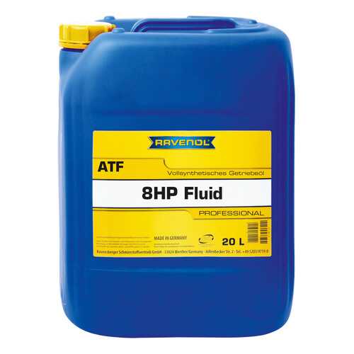 Трансмиссионное масло RAVENOL ATF 8 HP Fluid 20л 1211124-020-01-999 в ТНК