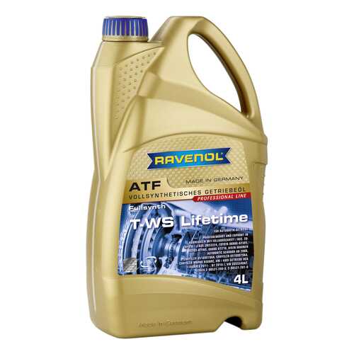 Трансмиссионное масло RAVENOL ATF T-WS Lifetime 4л 1211106-004-01-999 в ТНК