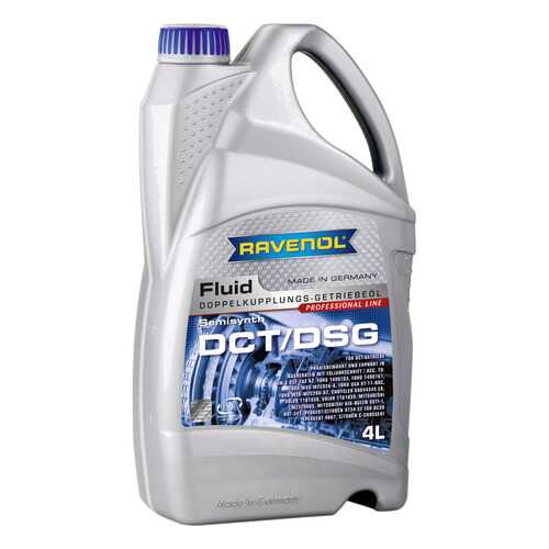Трансмиссионное масло RAVENOL DCT/DSG Getriebe Fluid 4л 1212106-004-01-999 в ТНК