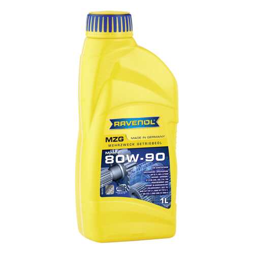 Трансмиссионное масло RAVENOL Getriebeoel MZG 80w90 1л 1223105-001 в ТНК
