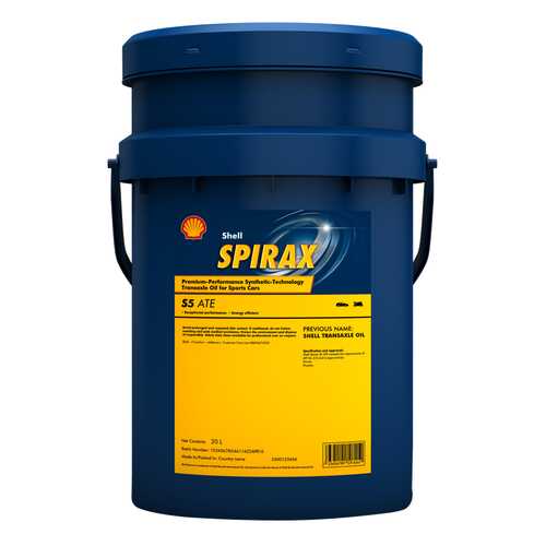 Трансмиссионное масло Shell Spirax S5 ATE 75w90 20л 550027931 в ТНК