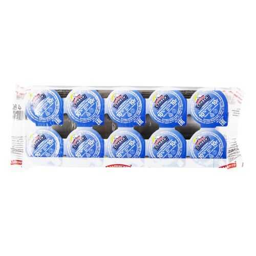 Сливки Альпенгурт 10% 10 г 10 штук в упаковке в ТНК