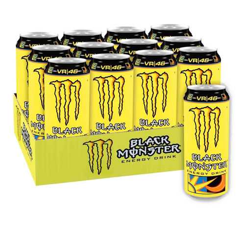Энергетический напиток Black Monster VR46 Doctor 12 шт 449 мл в ТНК
