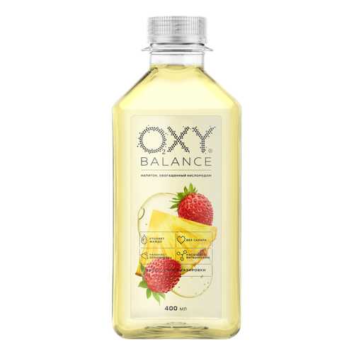 Oбогащенная вода Oxy Balance ананас-земляника 400 мл в ТНК