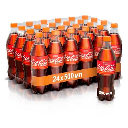 Кока-кола без сахара COCA-COLA Zero Orange 500 мл (коробка 24 штук) в ТНК