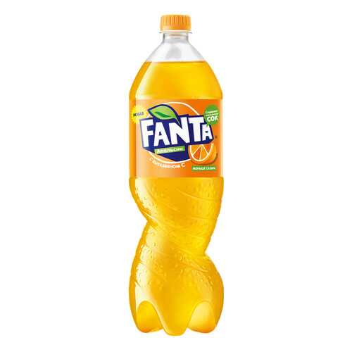 Напиток сильногазированный Fanta апельсин безалкогольный пластик 1.5 л в ТНК