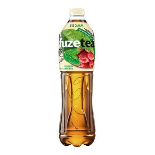 Чай холодный Fuzetea Zero малина и мята без сахара 6 штук 1.5 л в ТНК