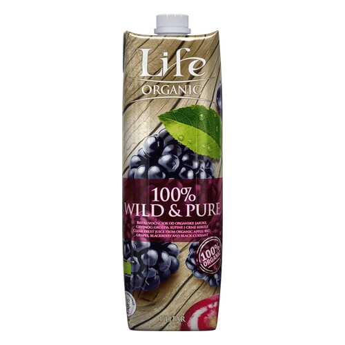 Сок Life premium Wild & Pure organic мультифруктовый 1 л в ТНК